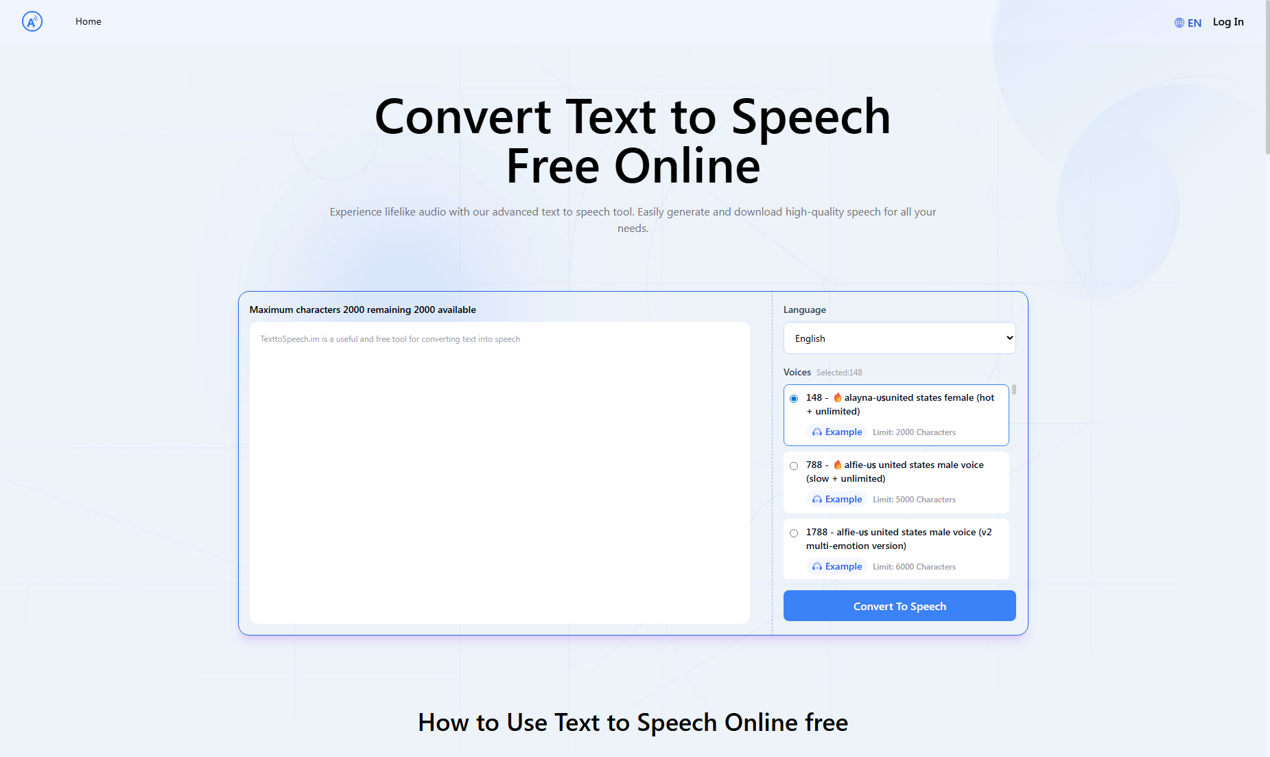 Text to Speech.im