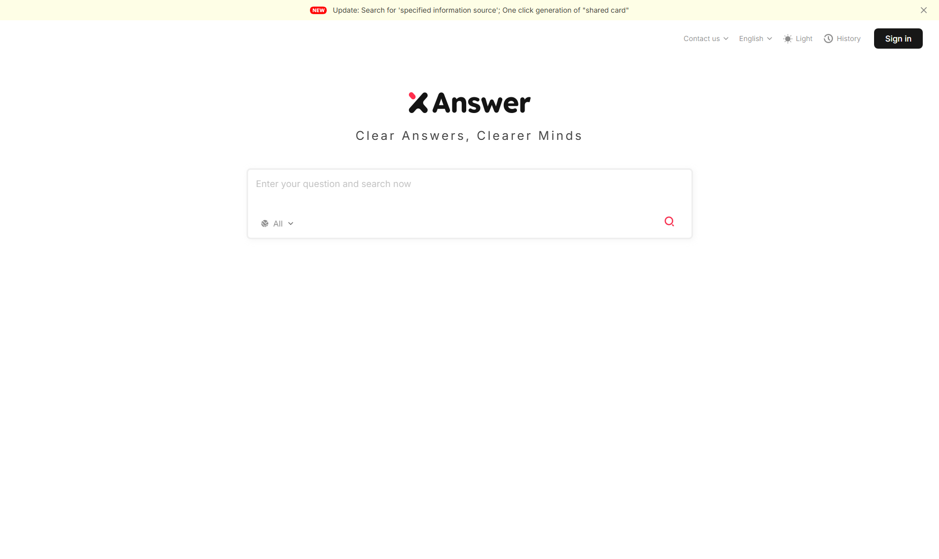 XAnswer
