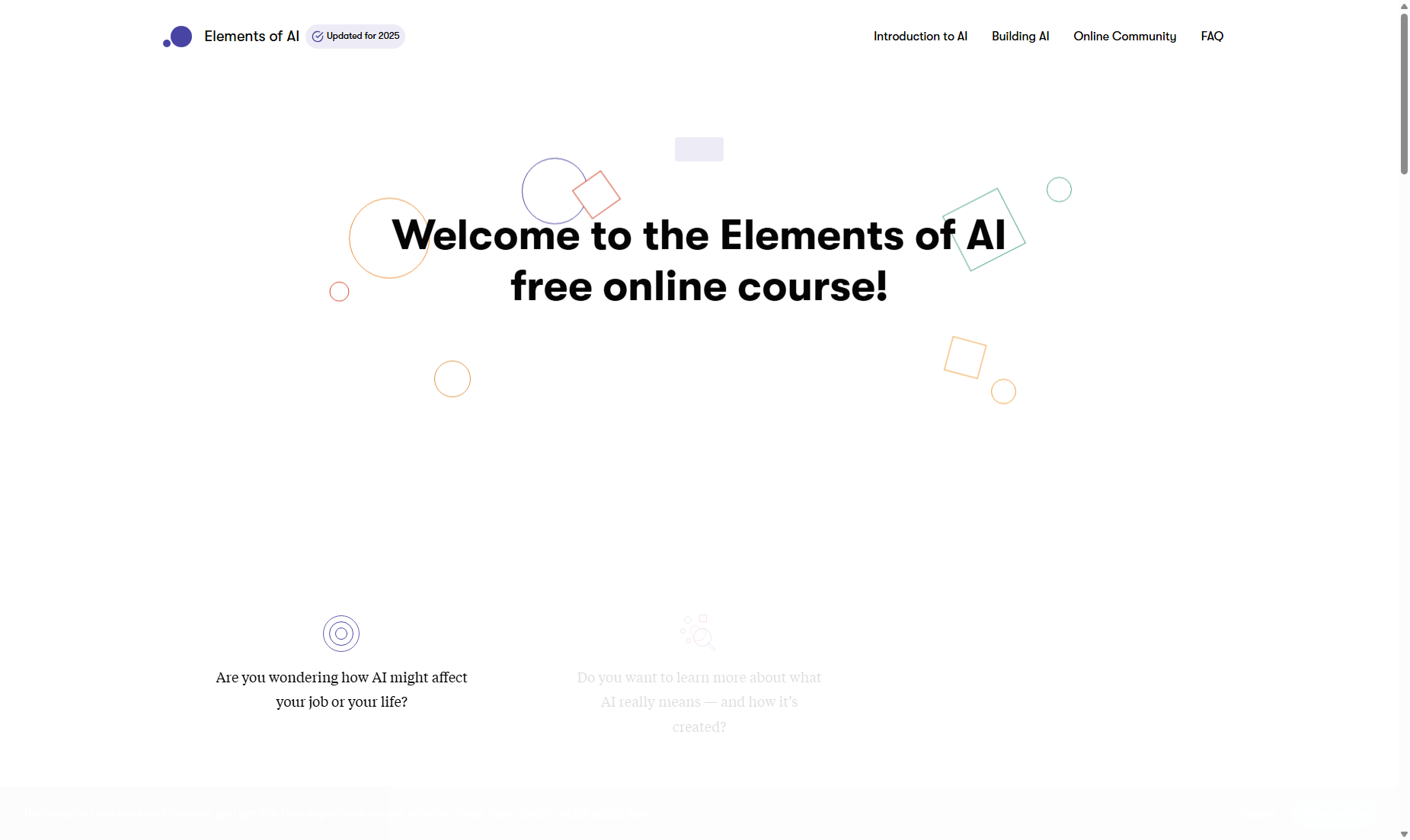 Elements of AI