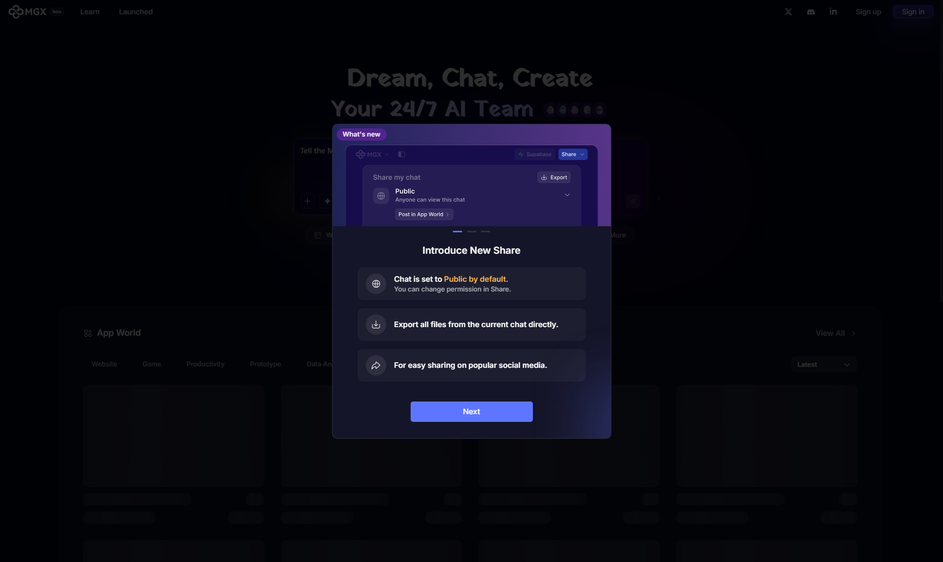 MGX (MetaGPT X) - Build Websites & Apps with AI