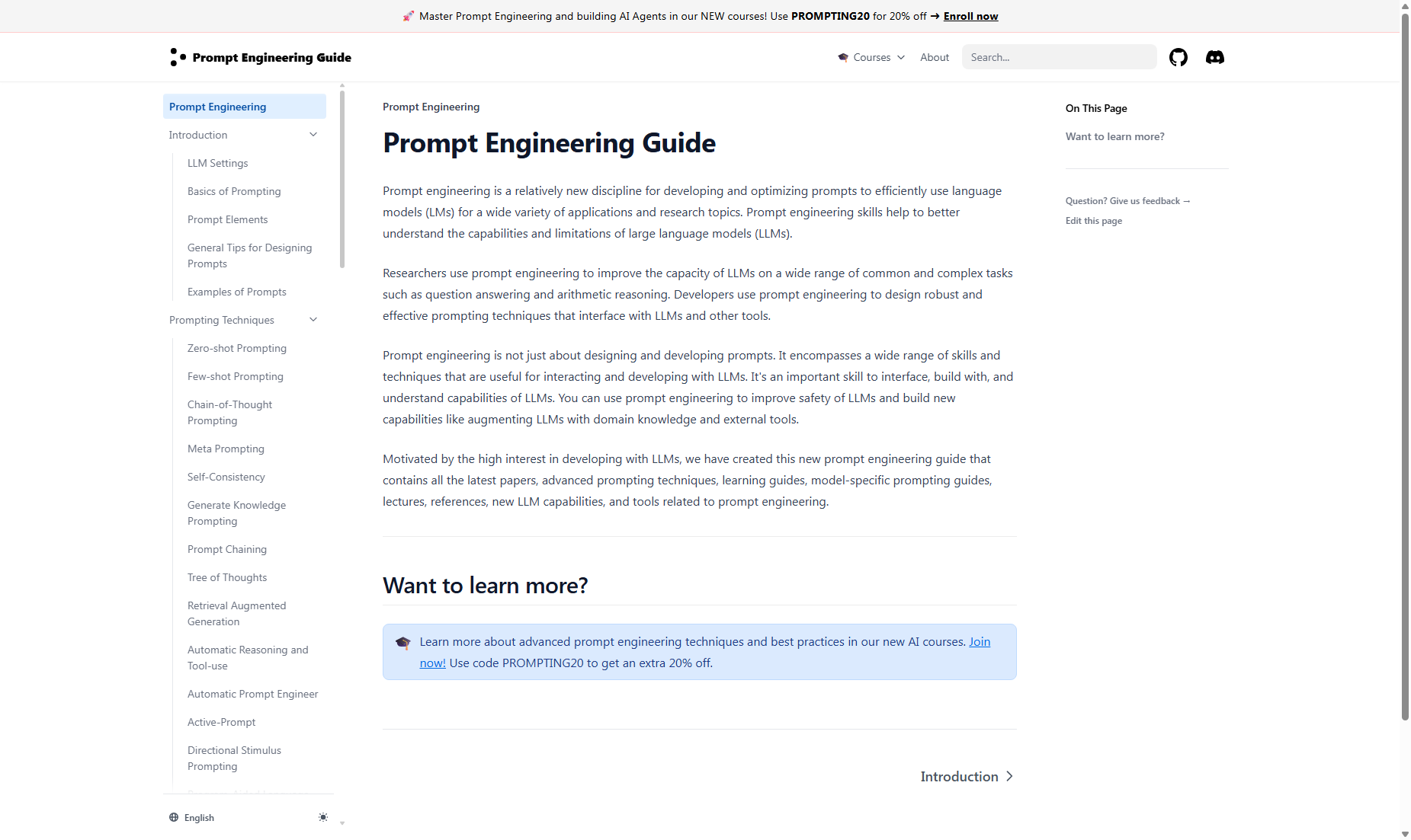 Prompt Engineering Guide