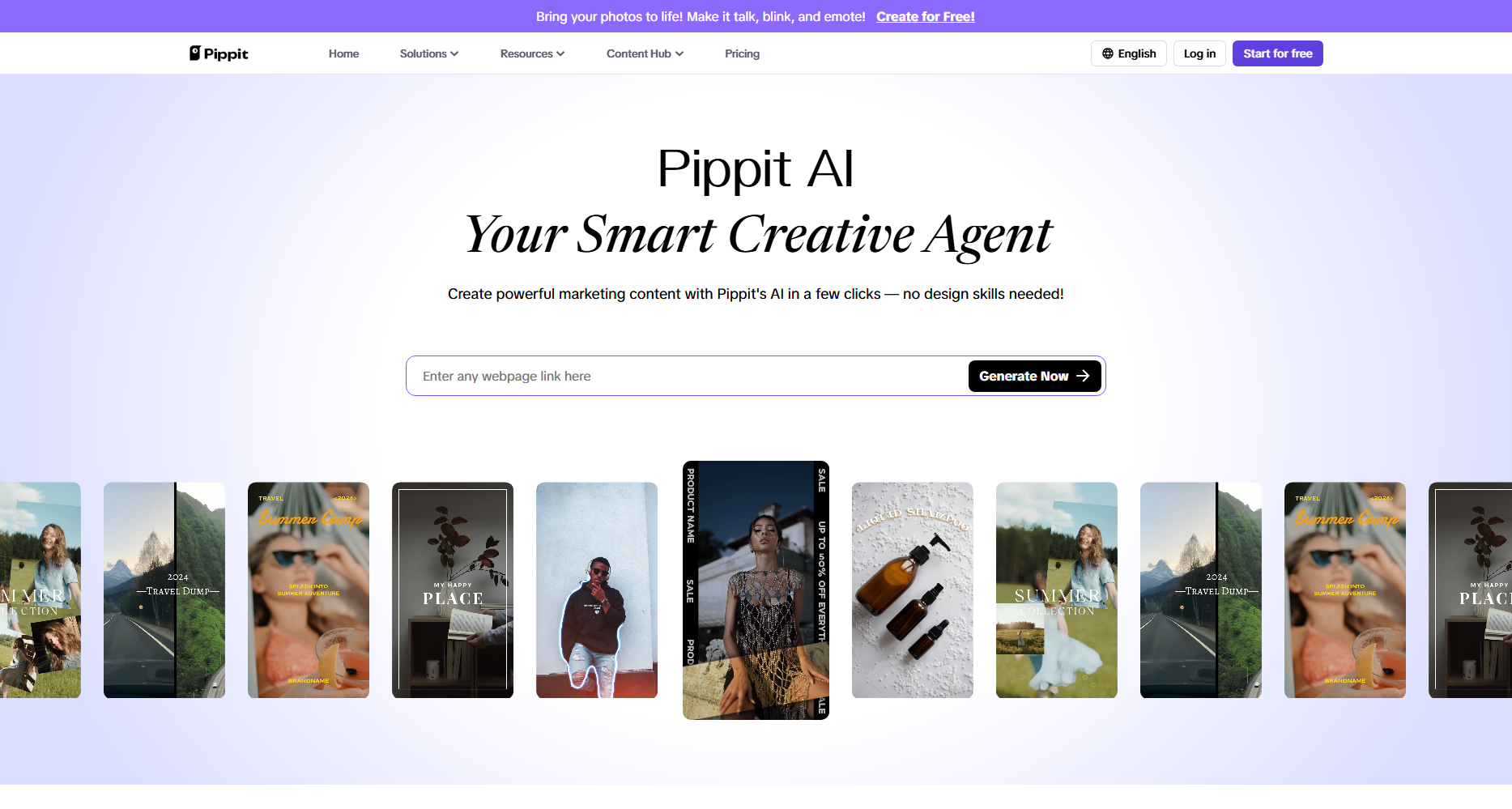 Pippit AI: Free AI Video Generator