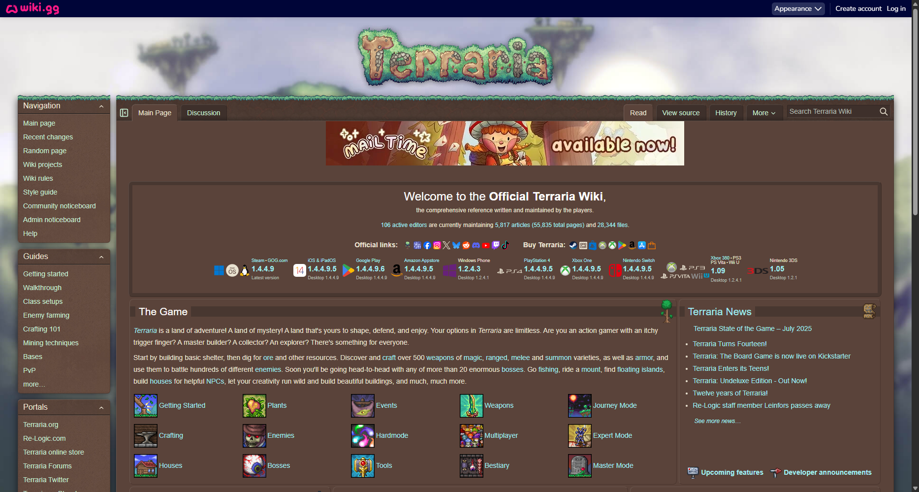 Official Terraria Wiki