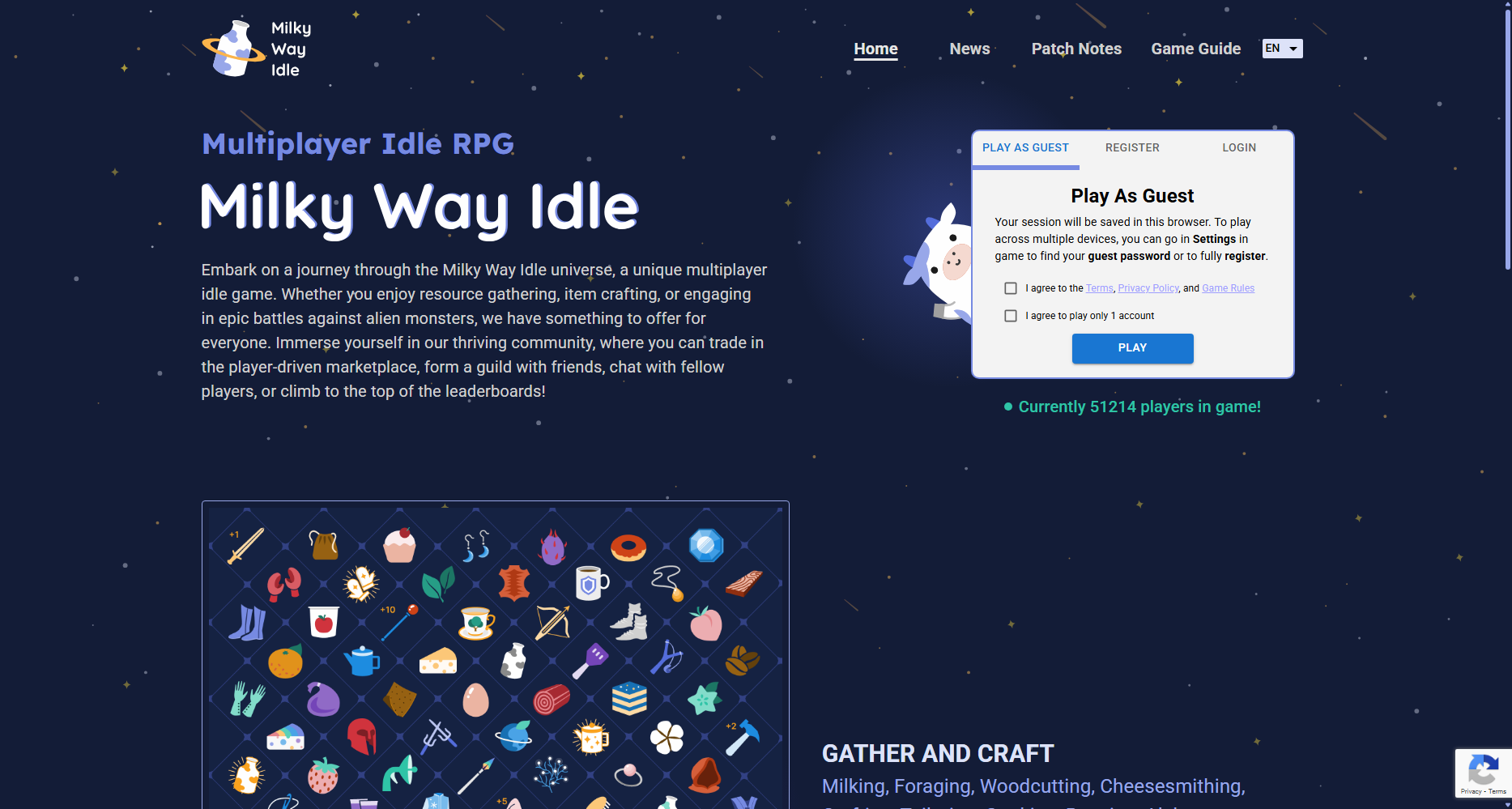 Milky Way Idle