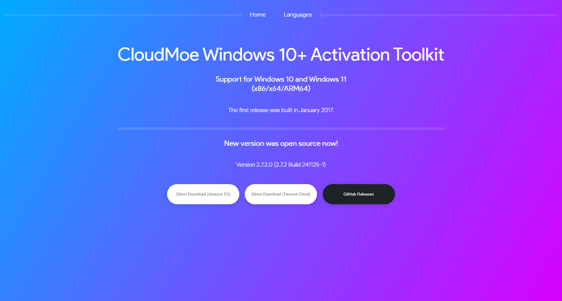 CloudMoe Windows 10+ Activation Toolkit