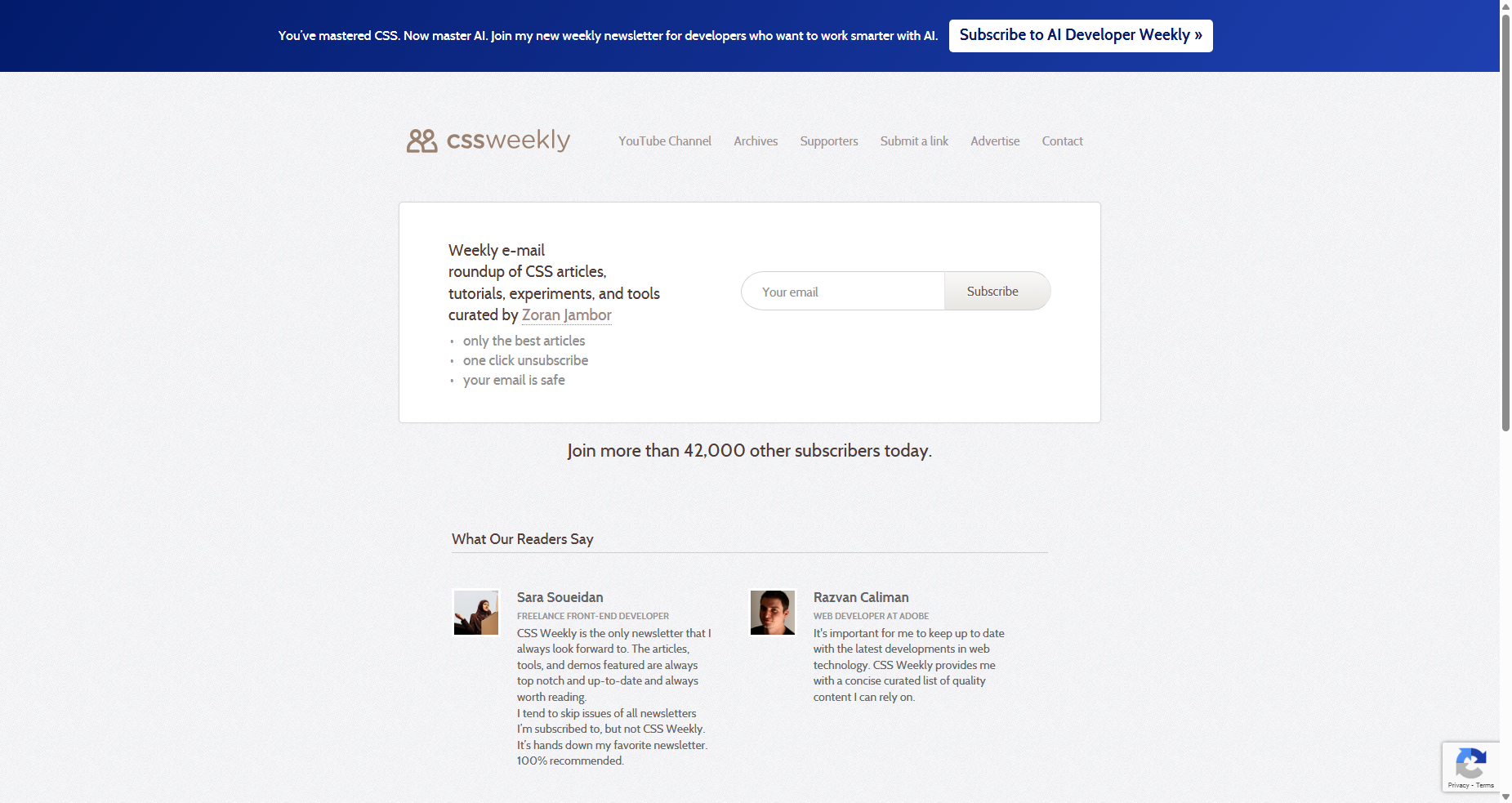CSS Weekly