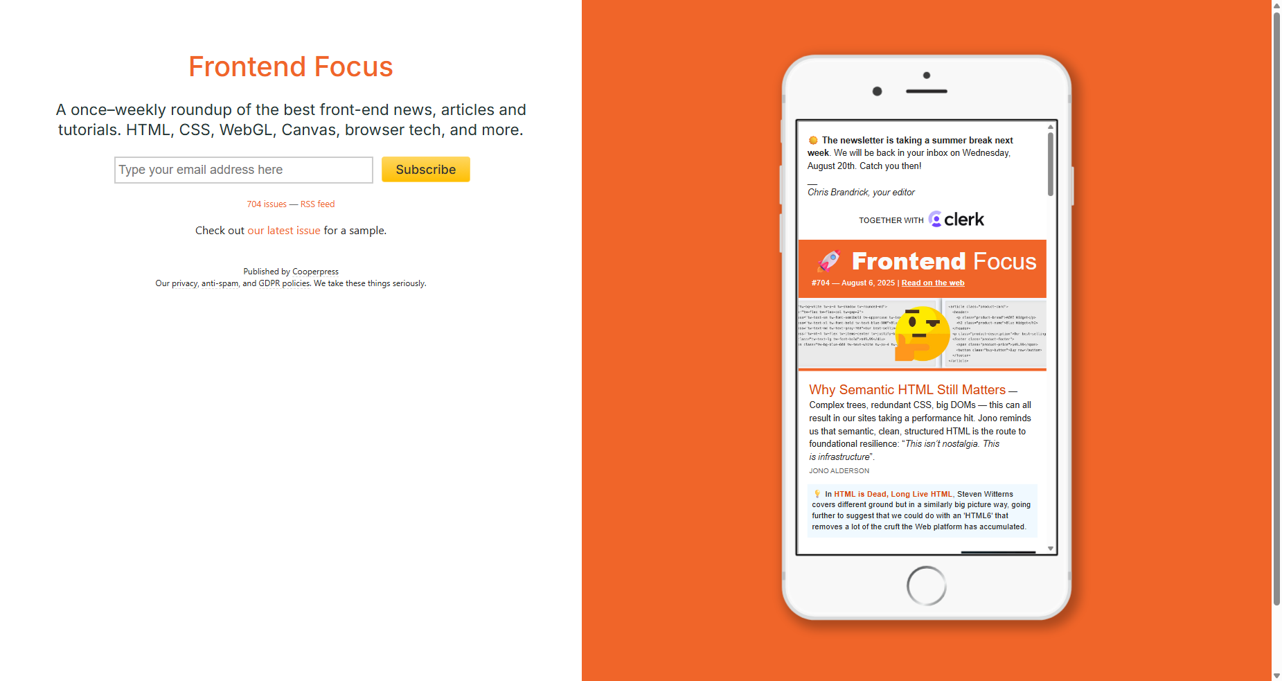 Frontend Focus