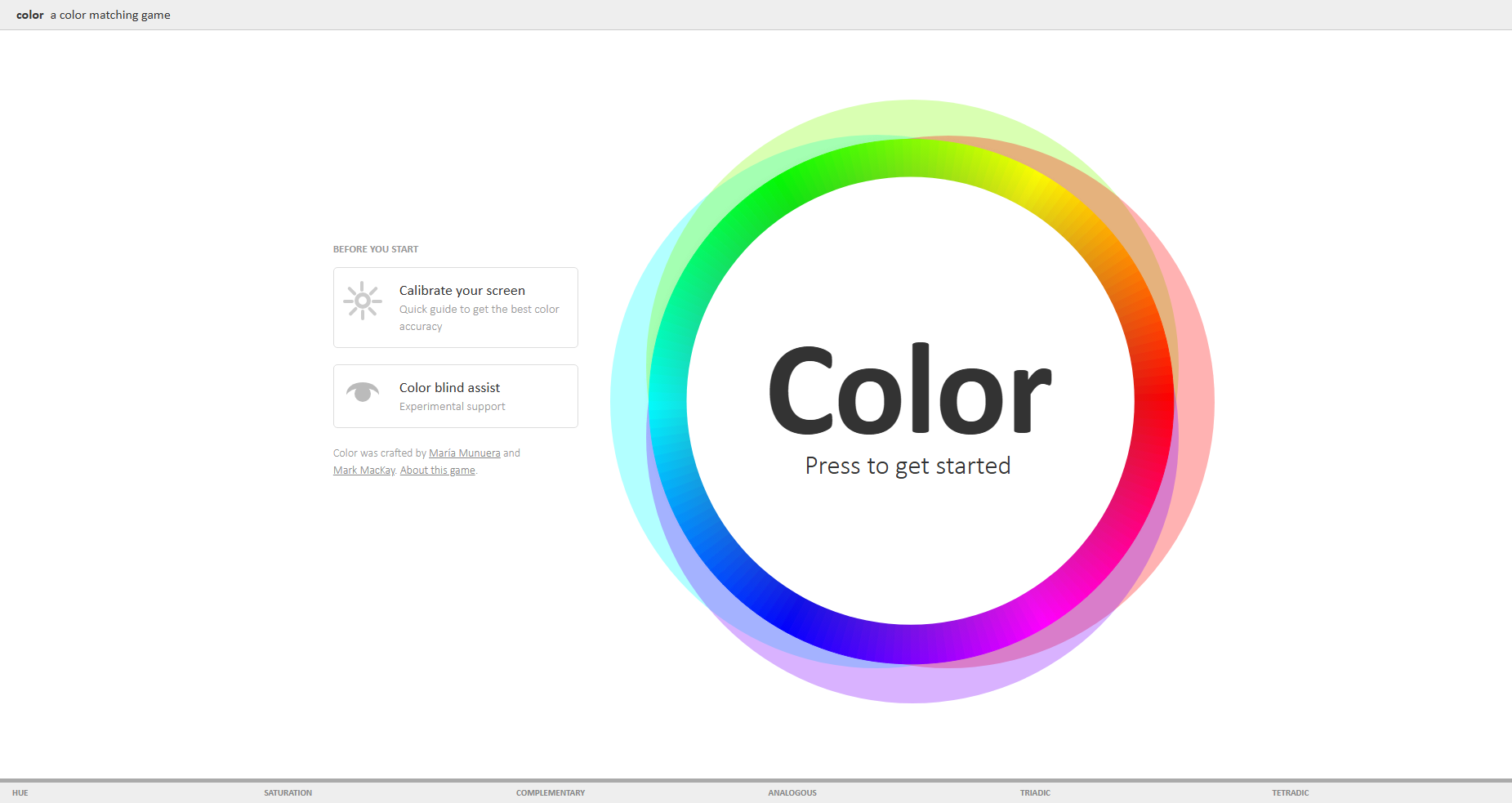 Color Game