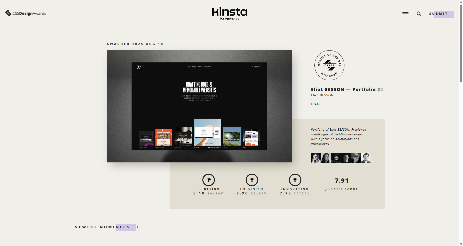 CSS Design Awards