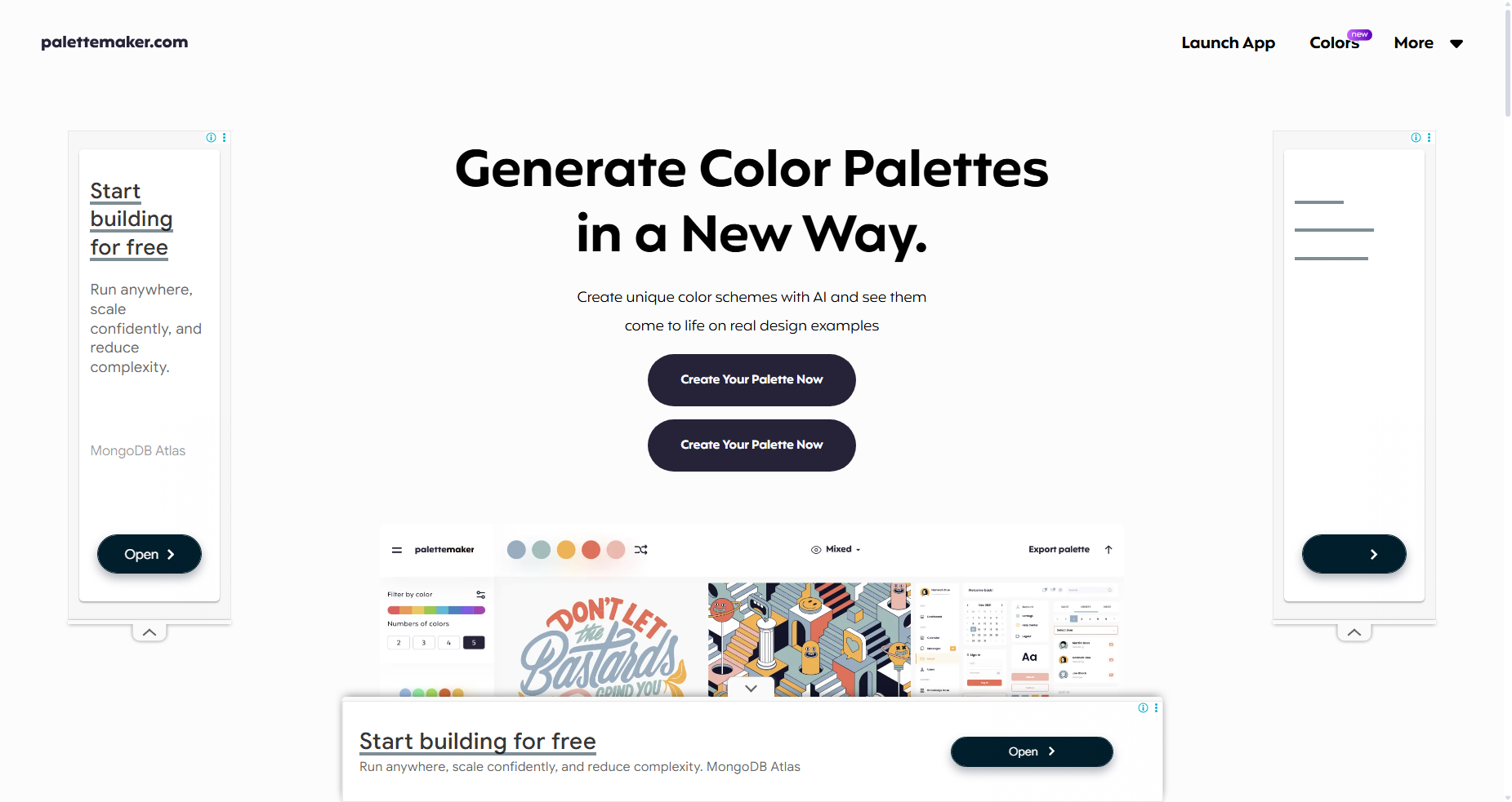 AI Color Palette Generator
