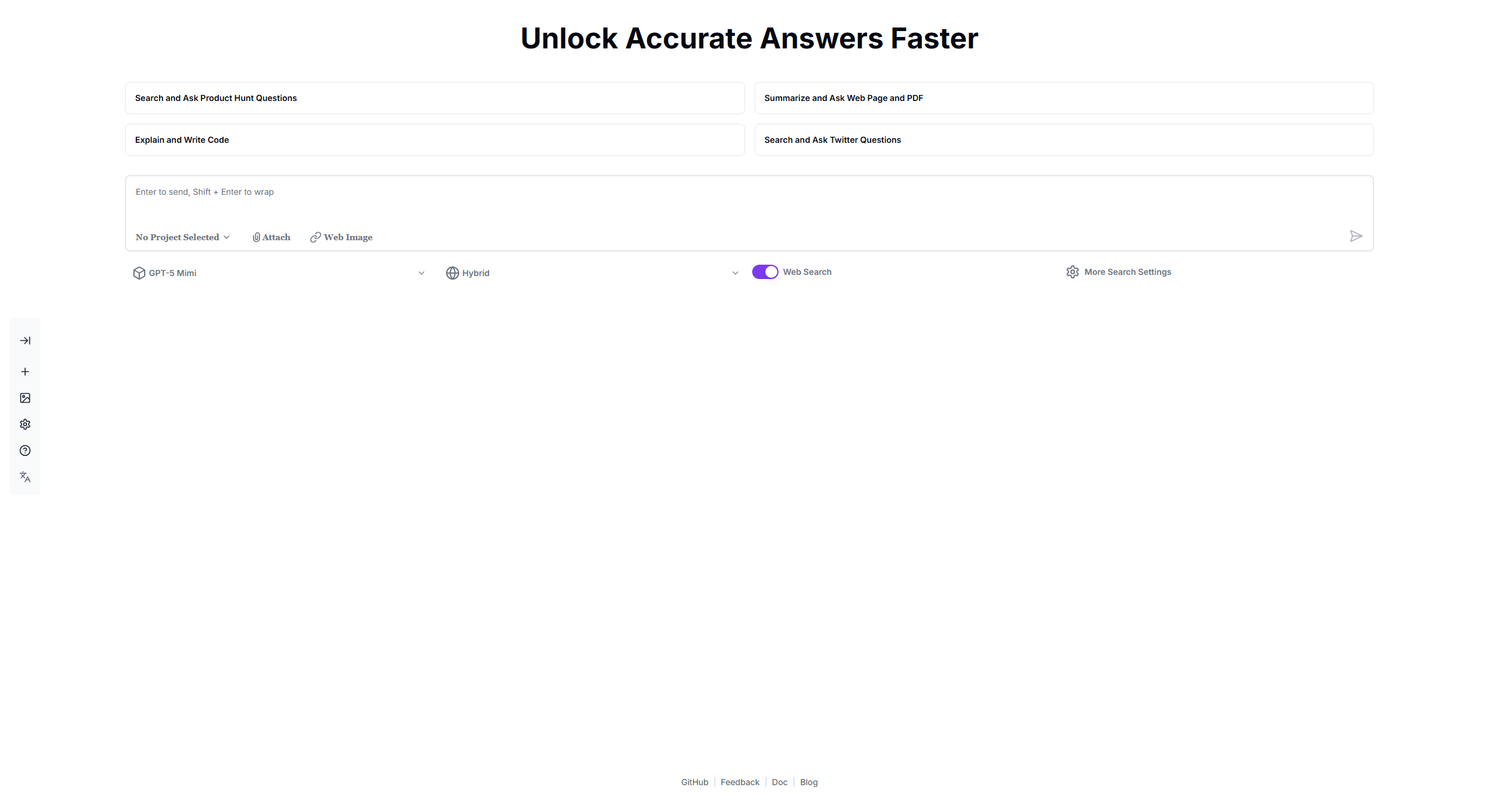 MemFree - Hybrid AI Search