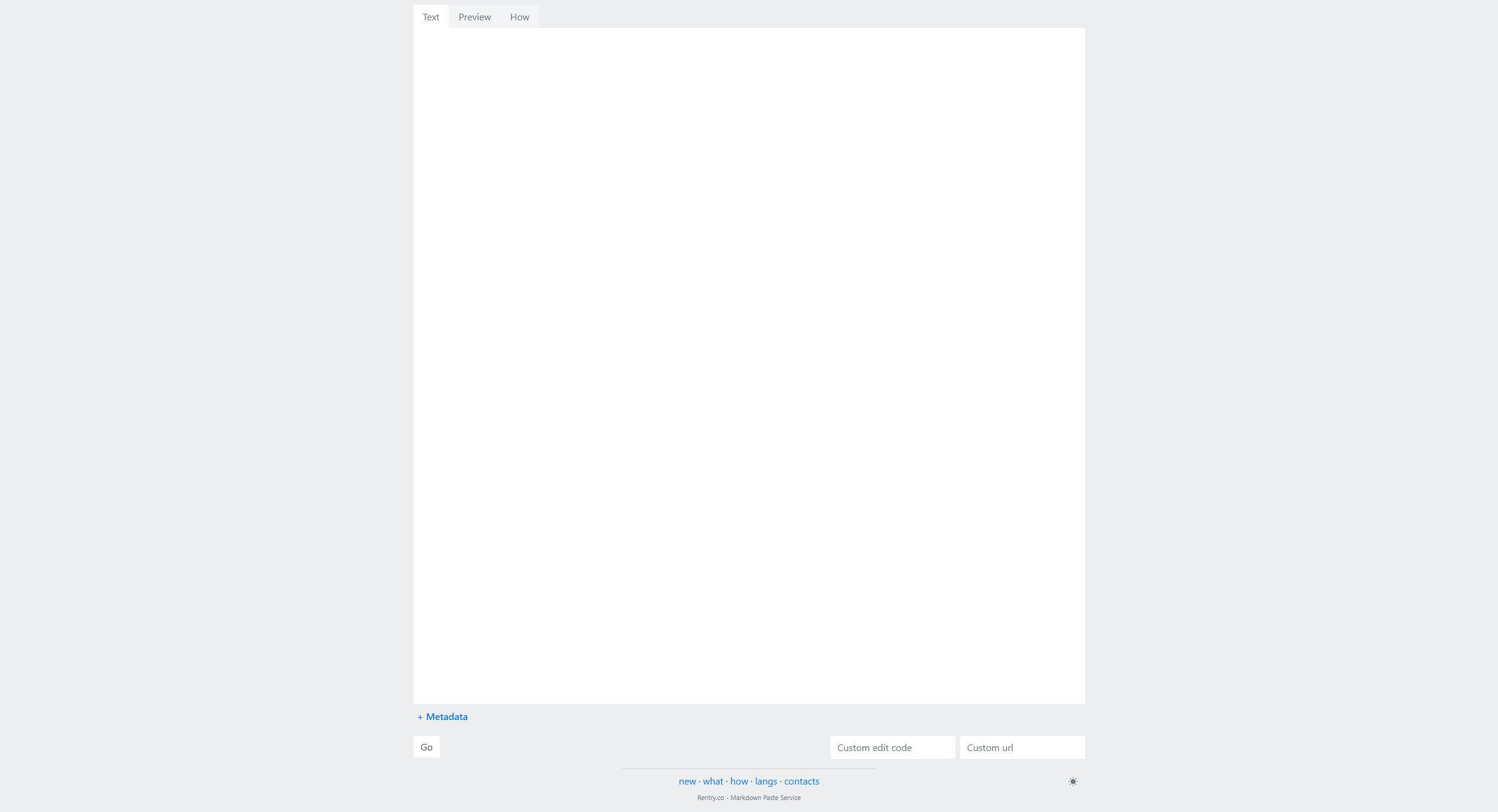 Rentry.co - Markdown Paste Service