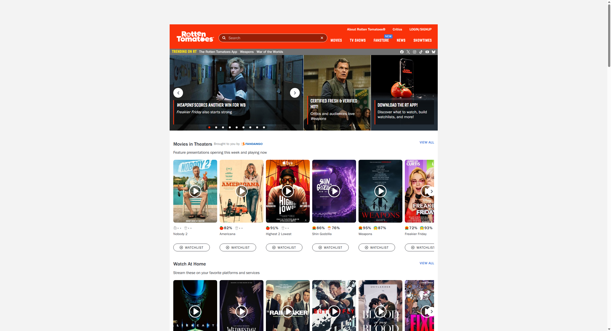 Rotten Tomatoes