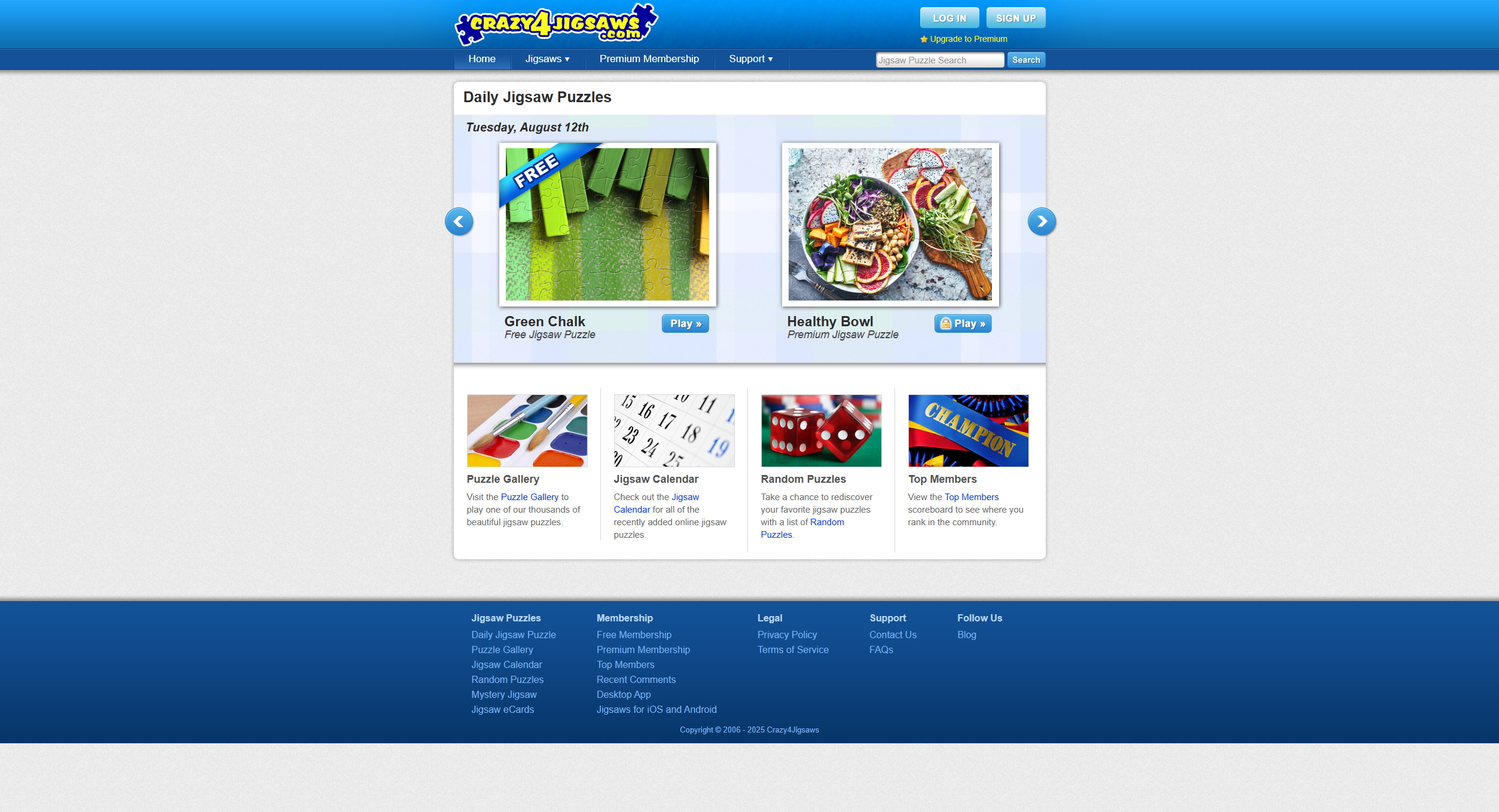 Crazy4Jigsaws.com - Free Online Jigsaw Puzzles