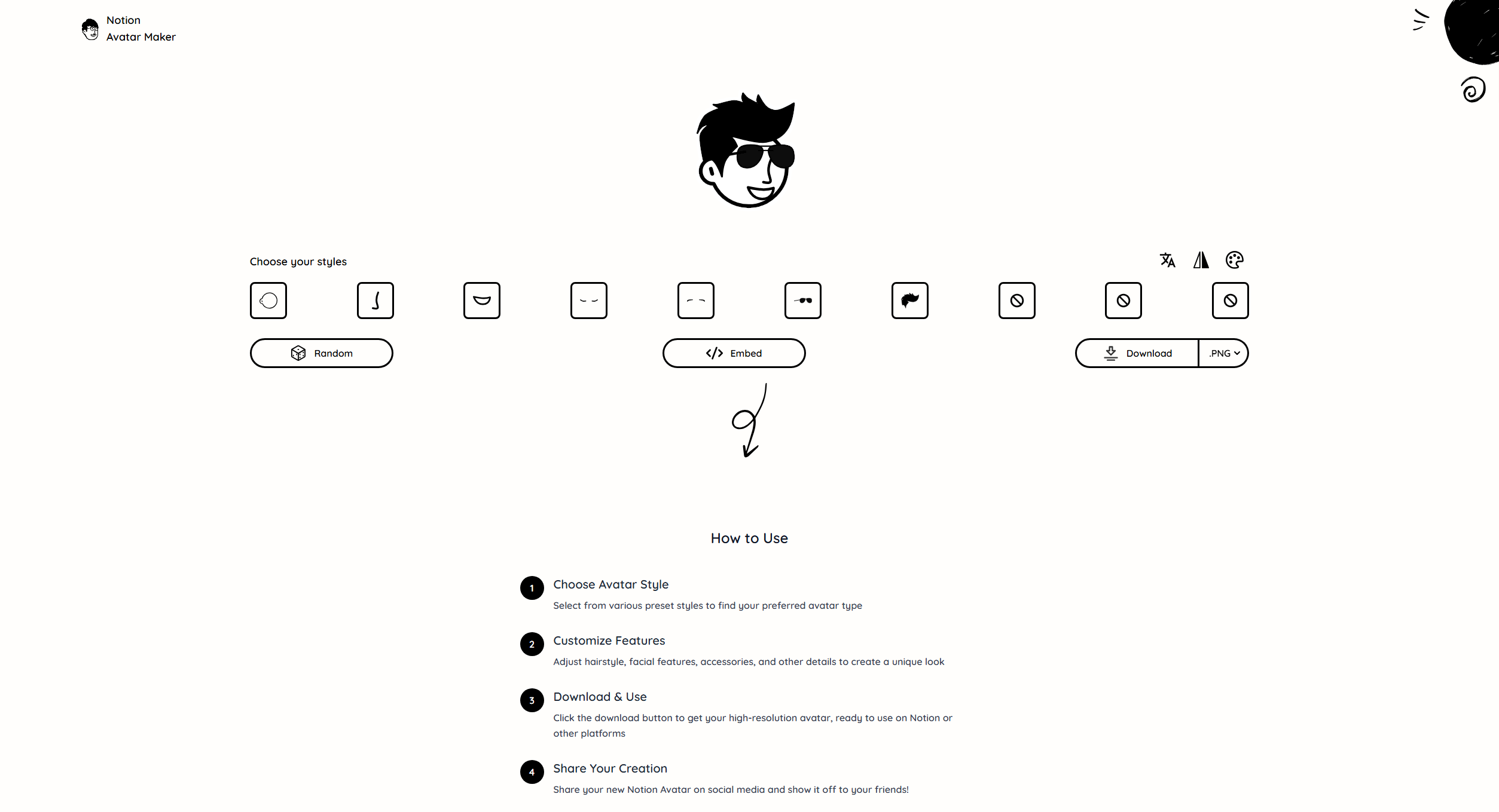 Notion Avatar Maker