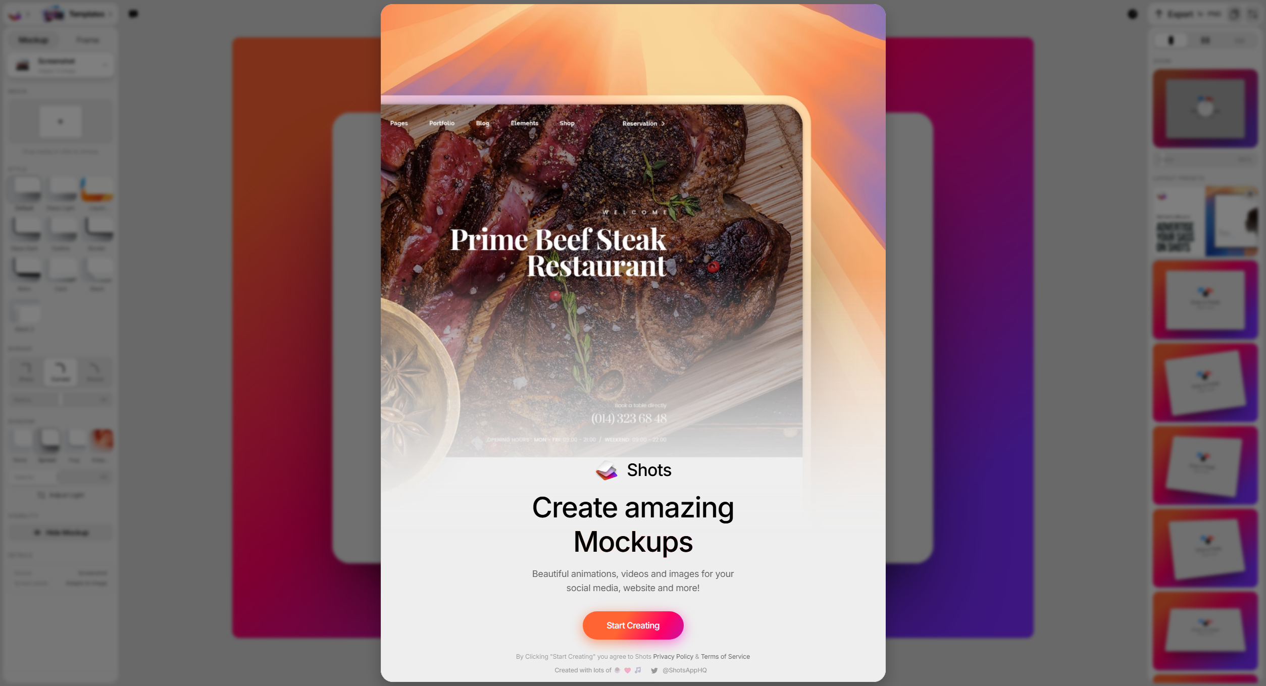 Shots - Create Amazing Mockups