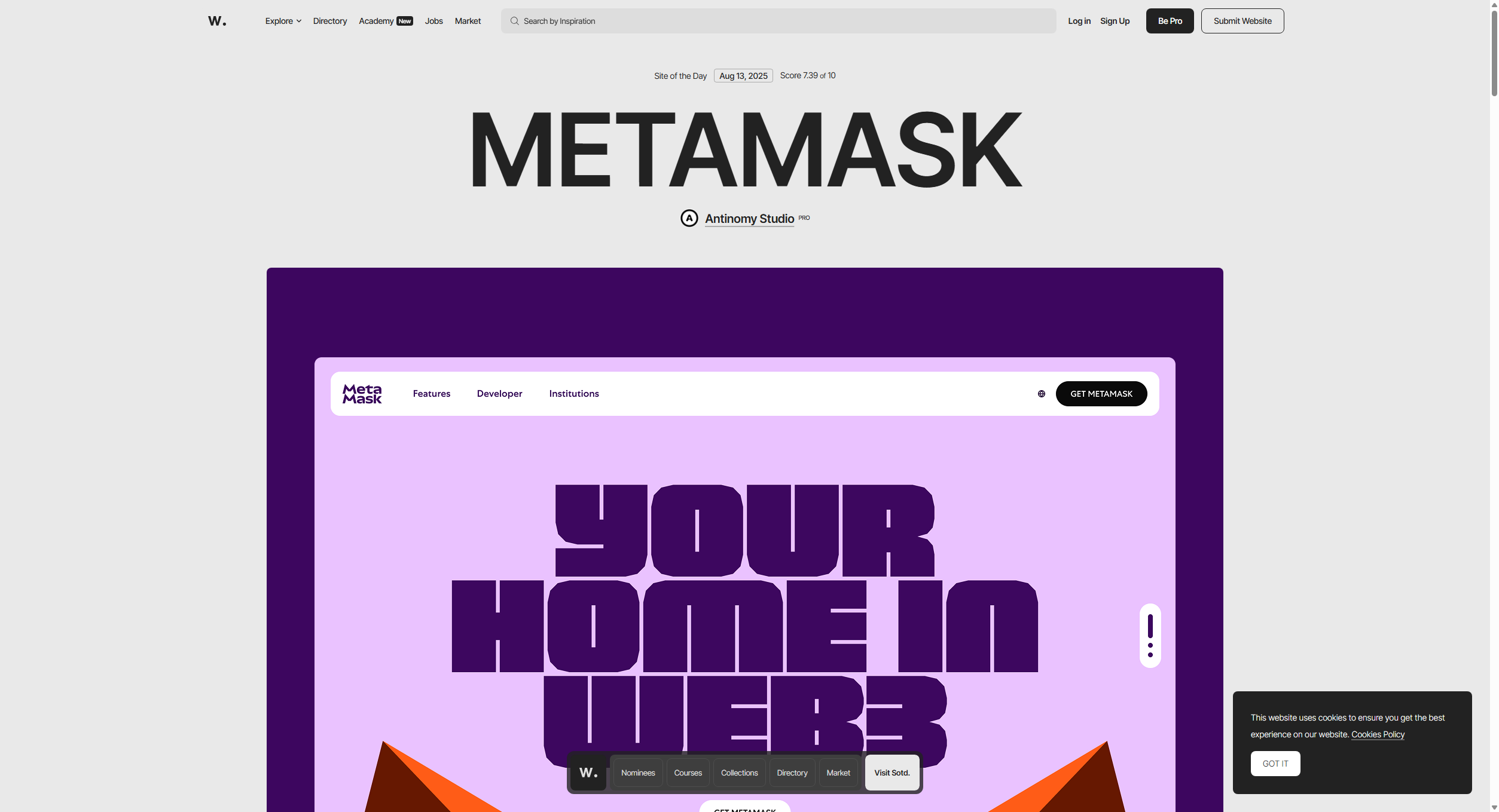 Awwwards - Website Awards - Best Web Design Trends