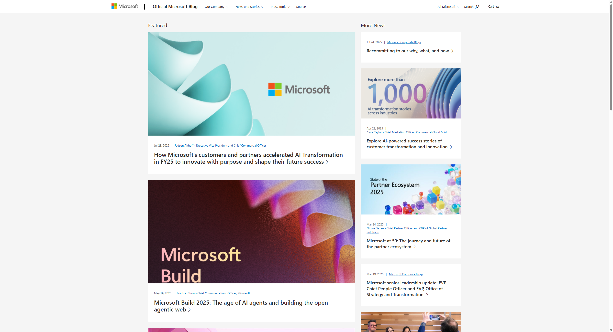 The Official Microsoft Blog