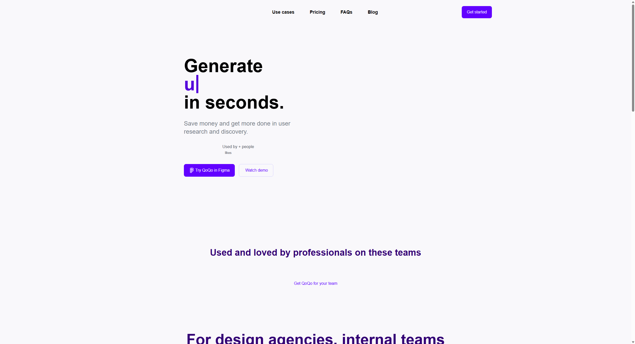 QoQo - your user experience AI companion