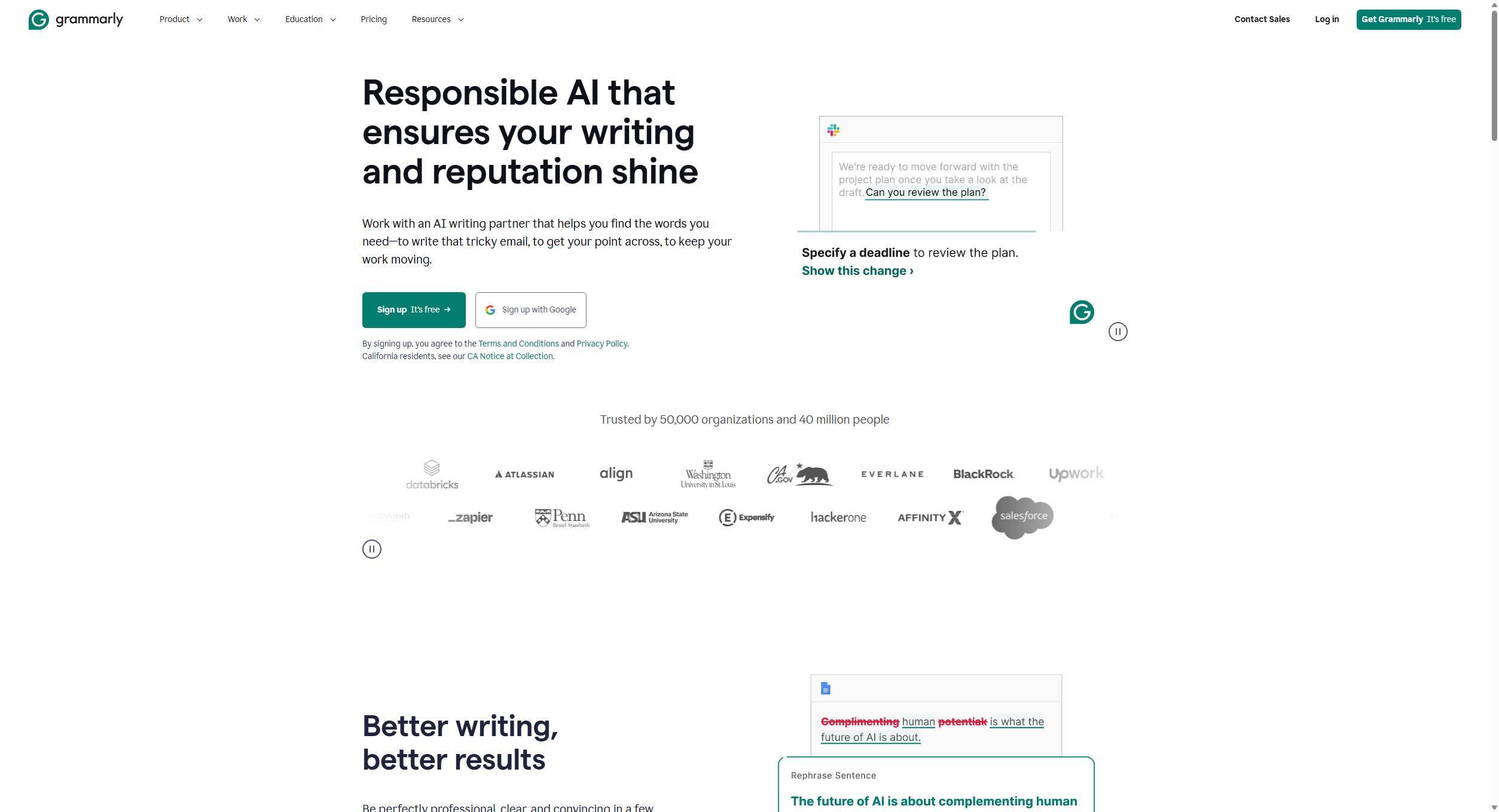 Grammarly: Free AI Writing Assistance