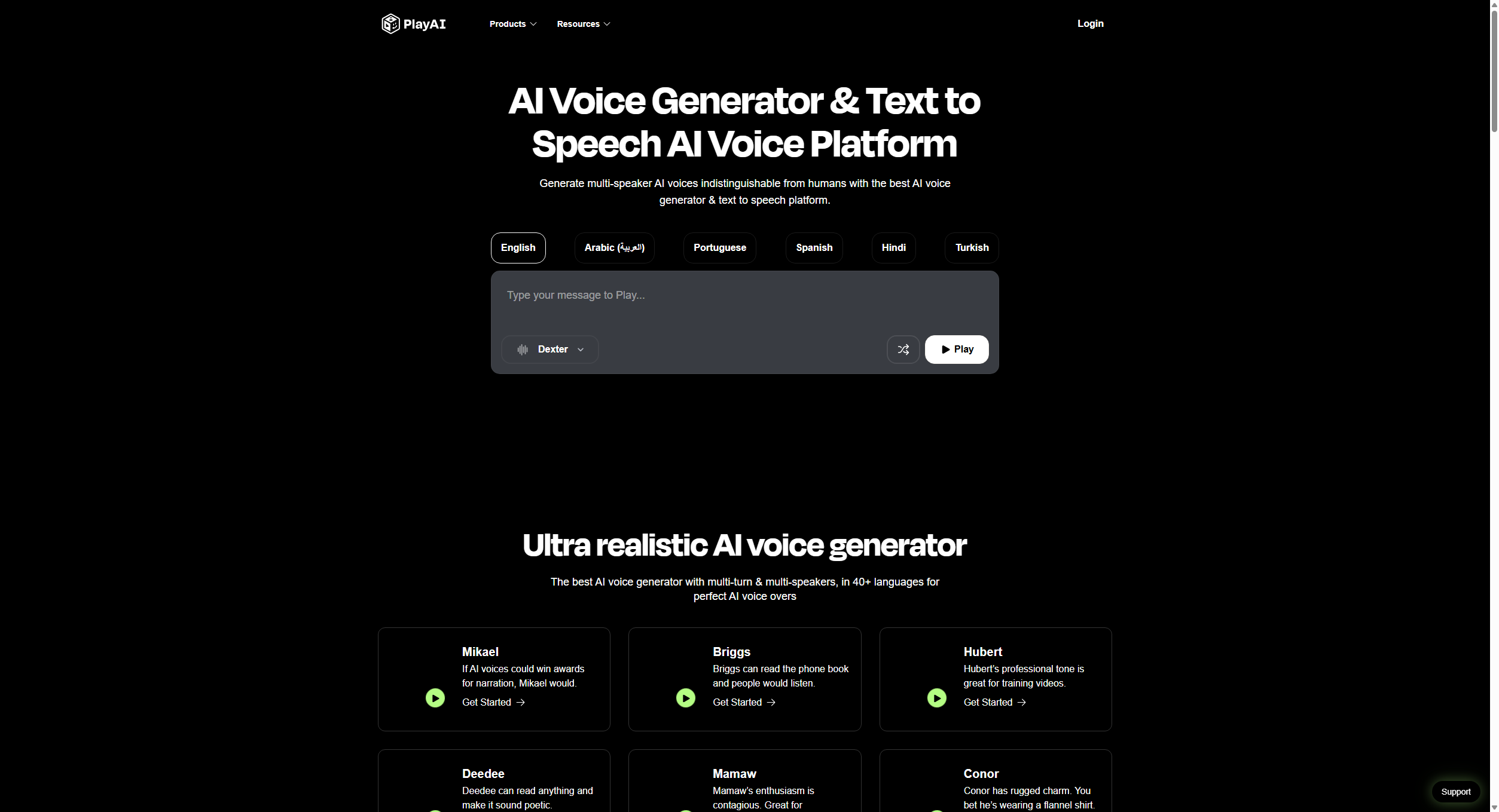 PlayAI - AI Voice Generator