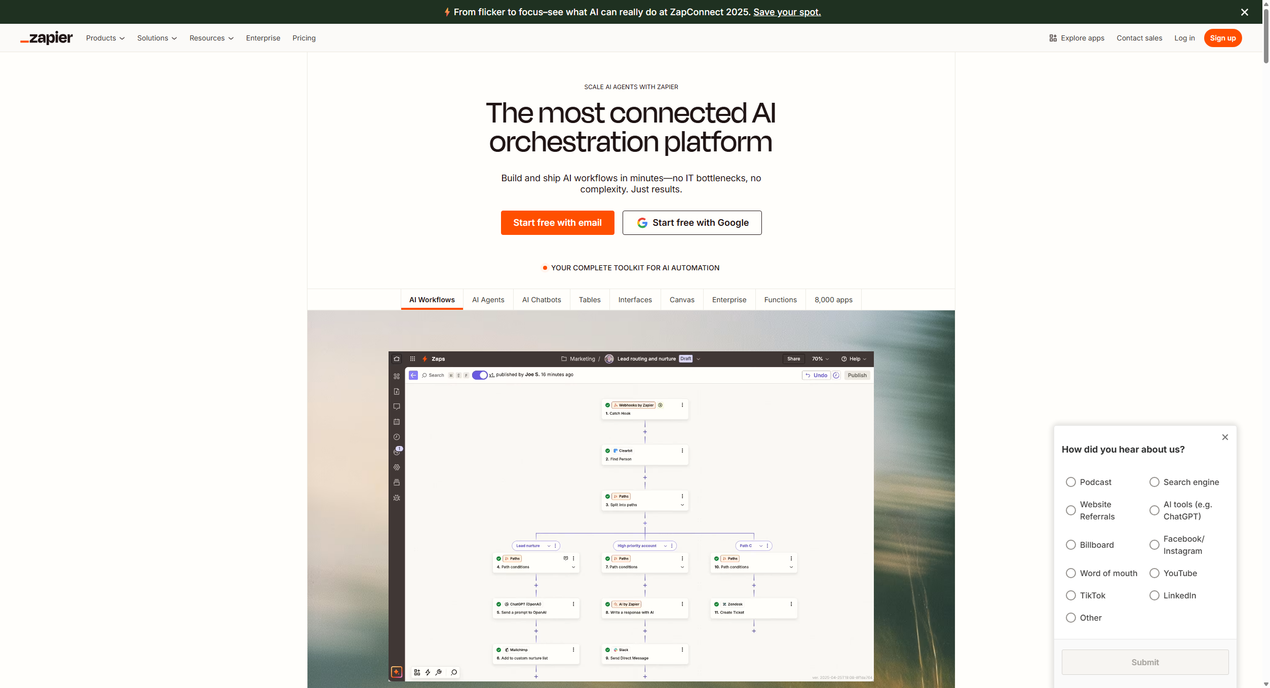 Zapier: Automate AI Workflows