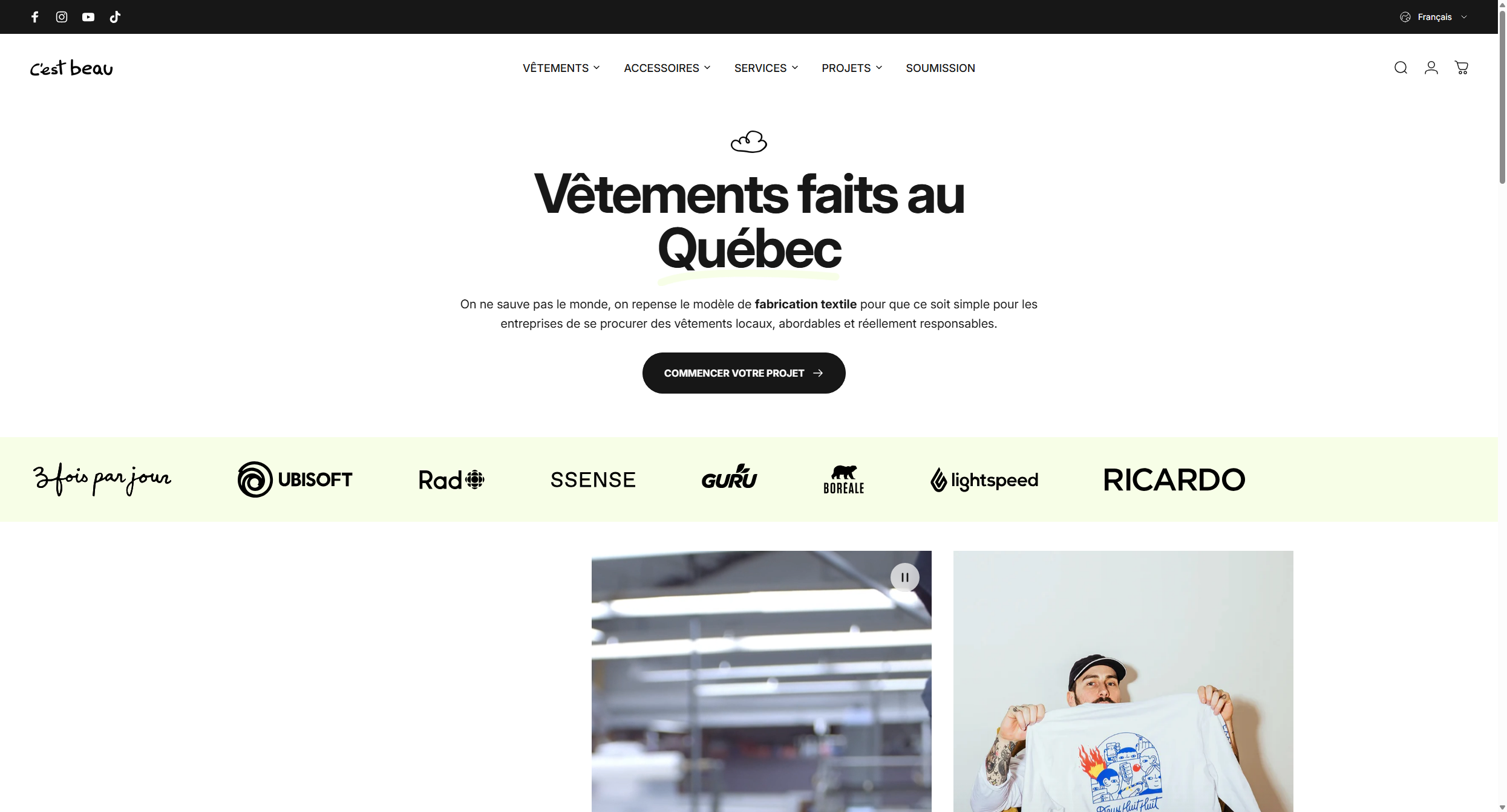 C'est beau – L'uniforme d'une vie paisible