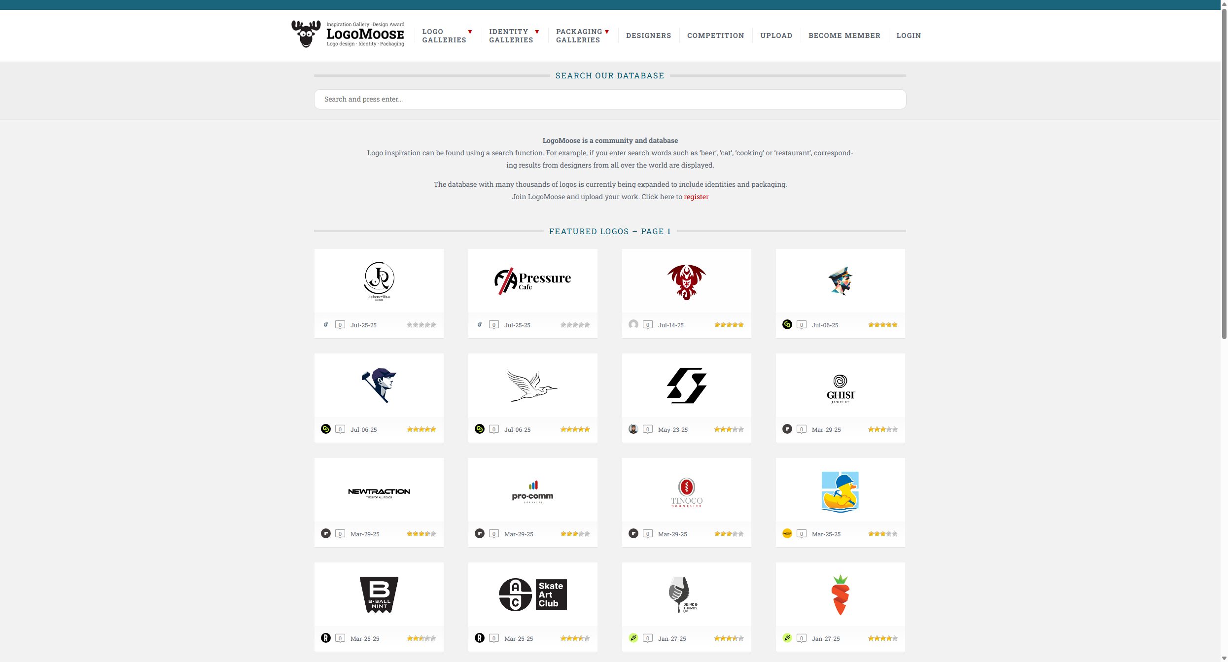 LogoMoose - Logo Inspiration