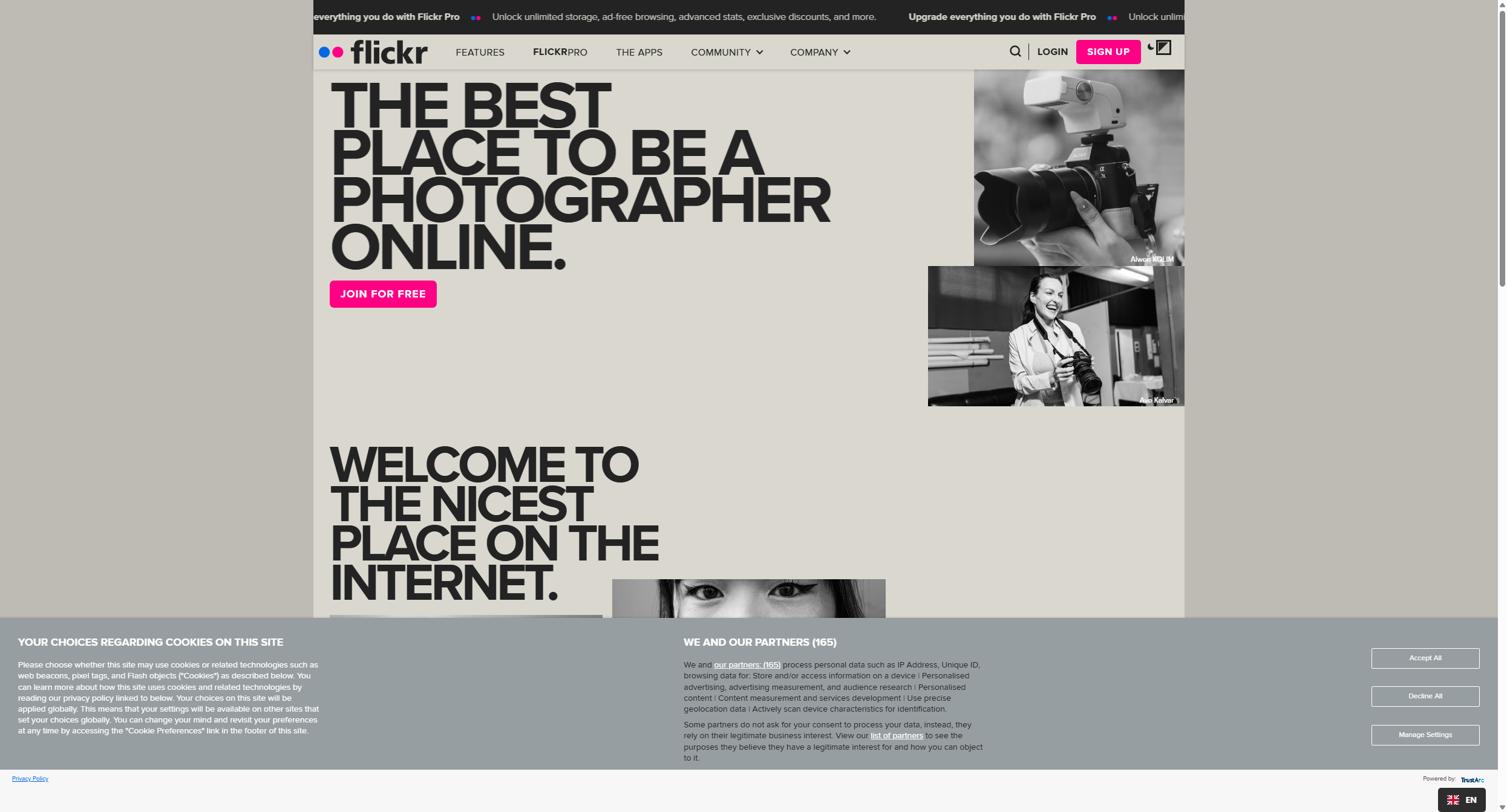 Flickr - The best place to be a photographer online