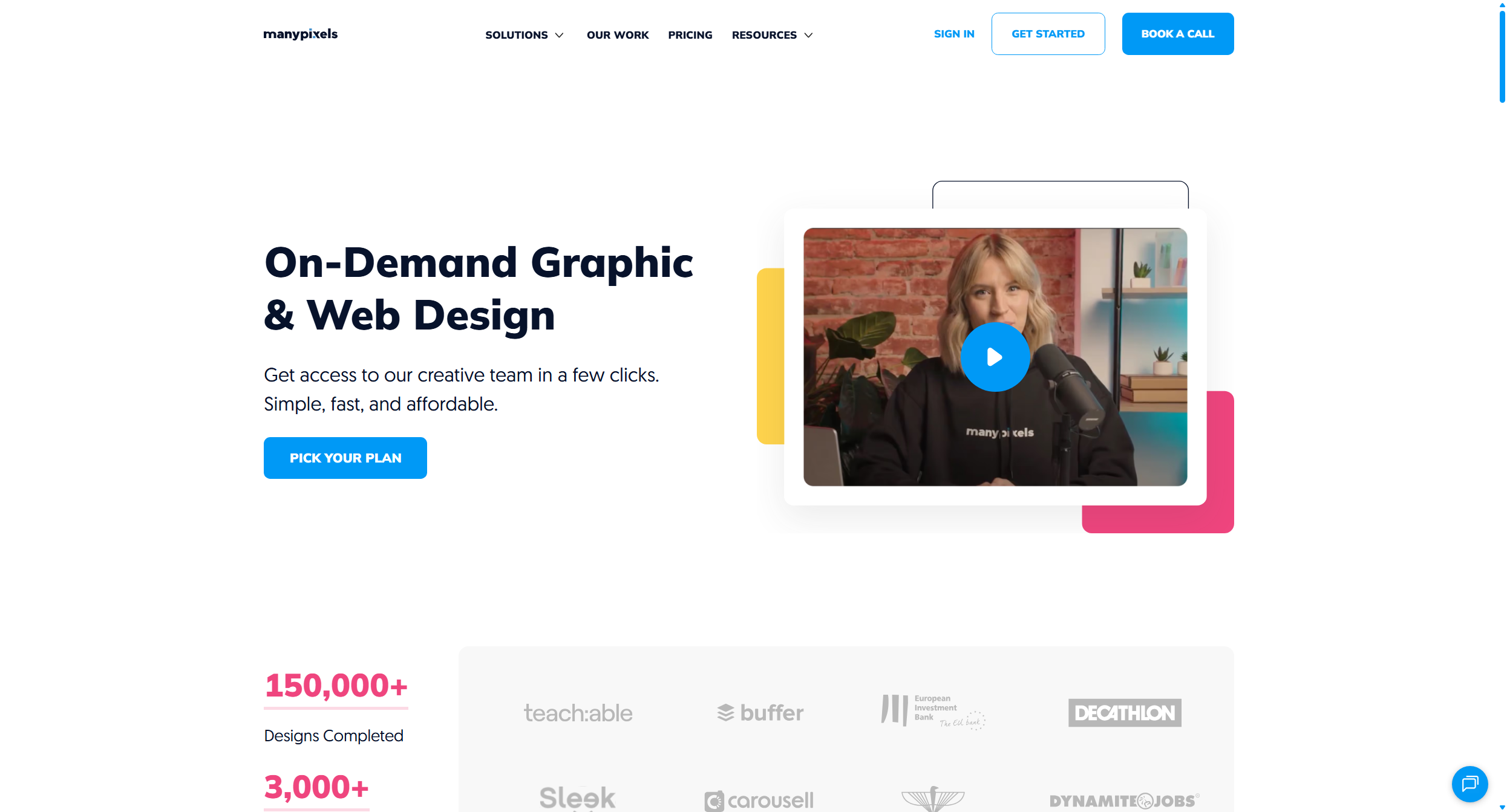 ManyPixels – Unlimited Graphic Design | Try Now